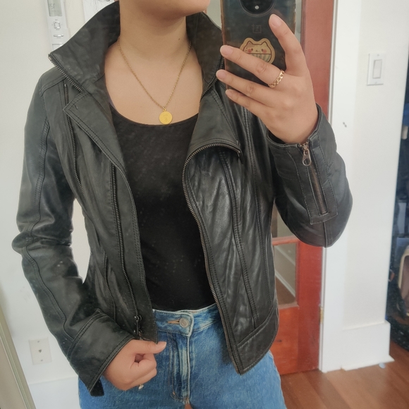 Ted Baker Roark Leather Jacket - Picture 11 of 11